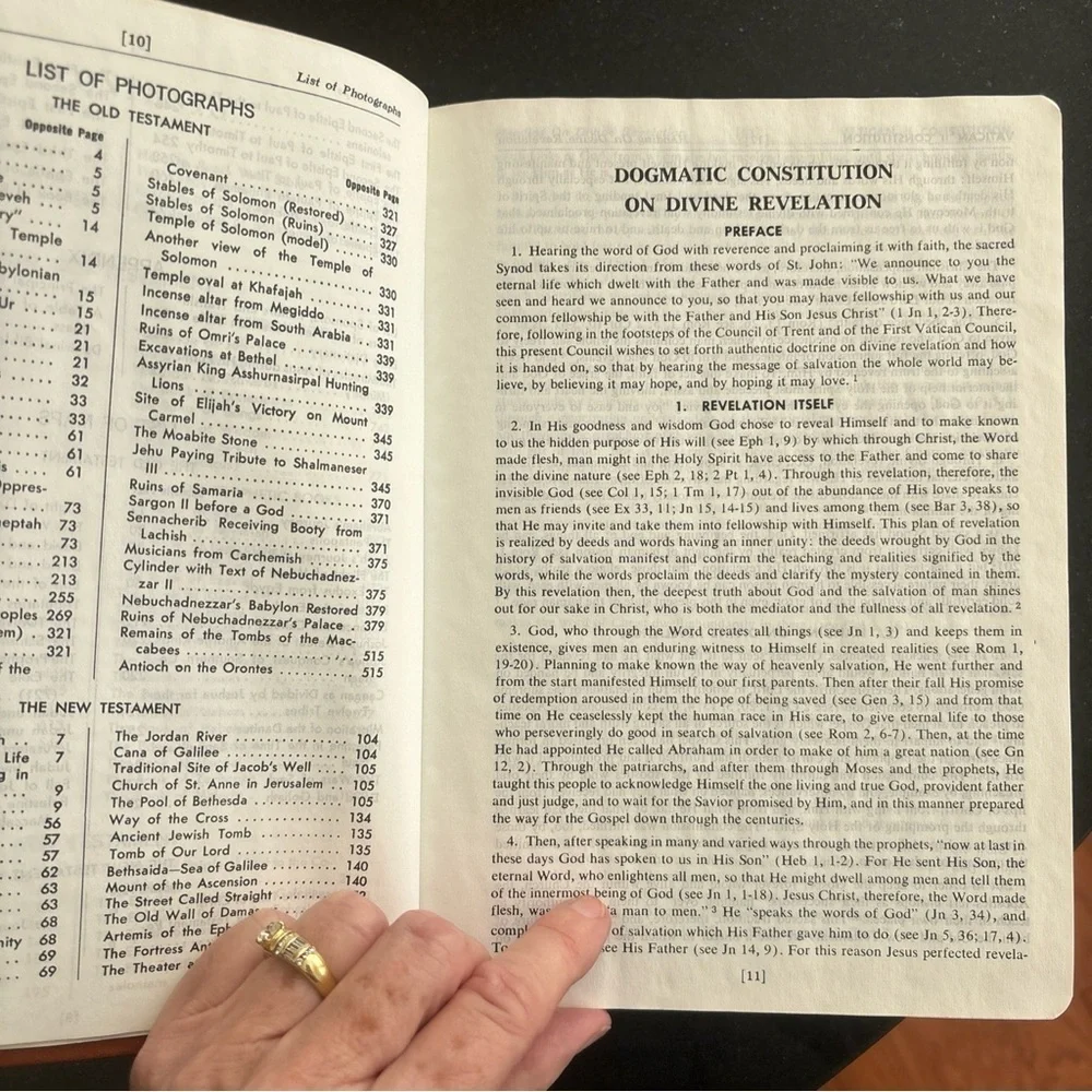 Saint Joseph Edition New American Bible 1970 Catholic Publishing 1970 edition